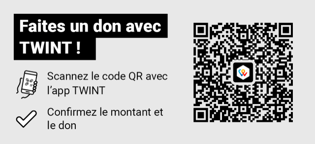 Faire un don sécurisé avec TWINT